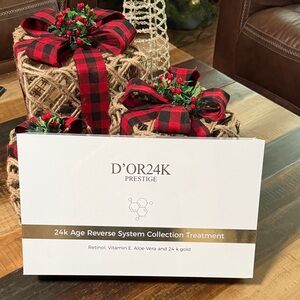 D'Or Skincare Prestige 24k Age Reverse System - White and Gold